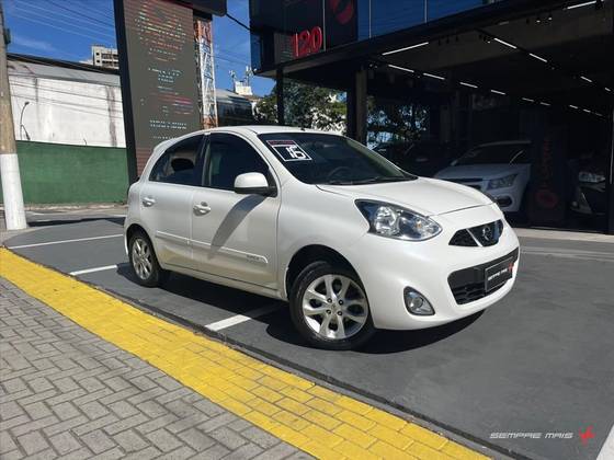 NISSAN MARCH 1.6 SV 16V FLEX 4P MANUAL NISSAN MARCH 1.6 SV 16V FLEX 4P MANUAL
